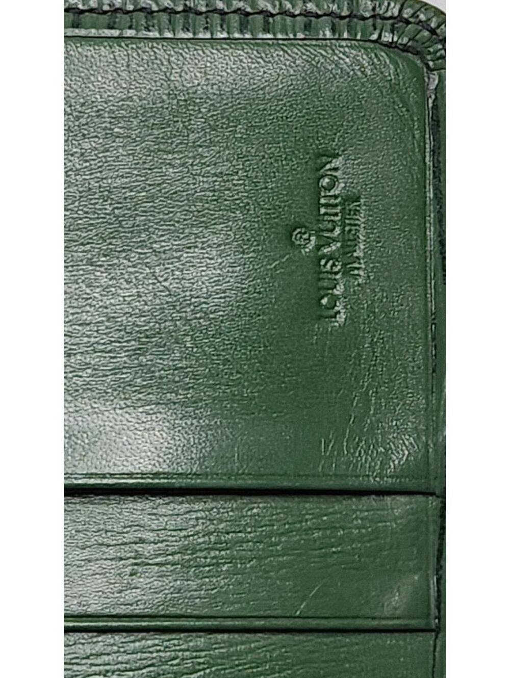 Louis Vuitton Epi Leather Bifold Wallet Green Men's Wallet - Picture 2 of 9